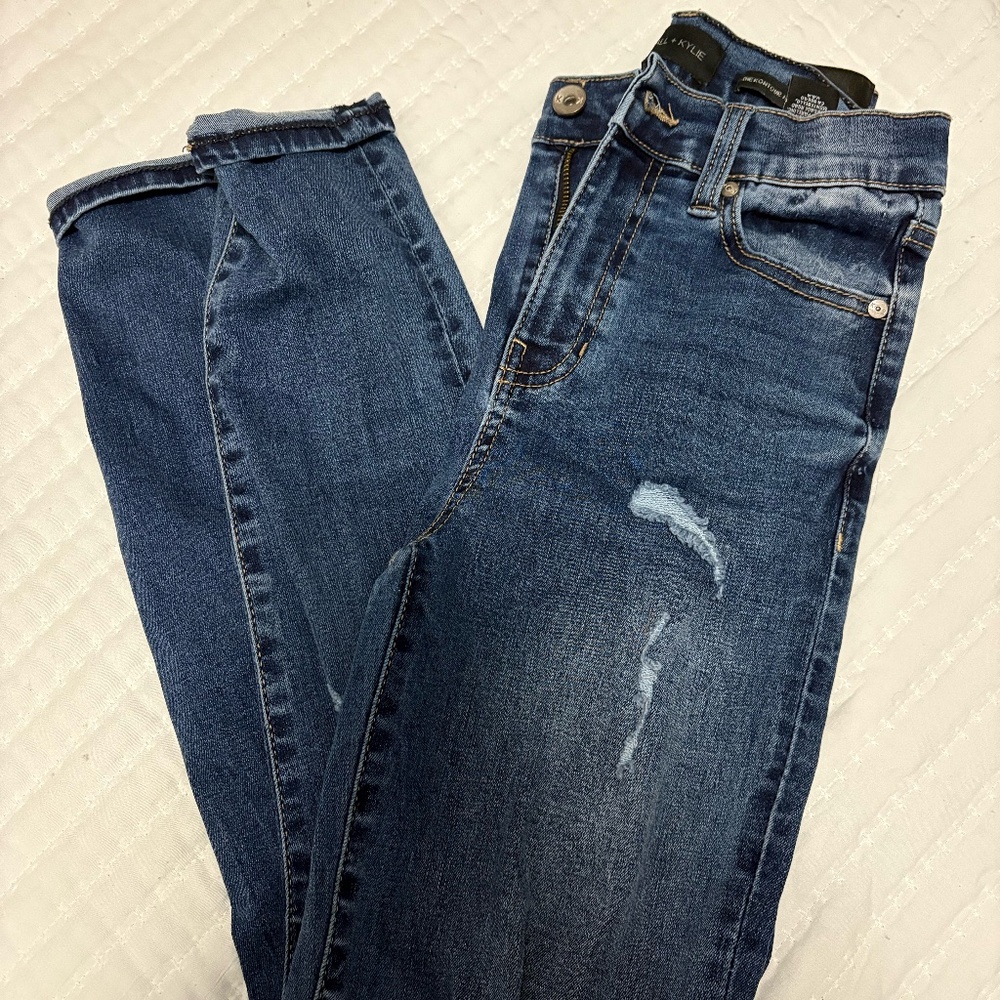 Kendall + Kylie Kontour High Rise Jeans